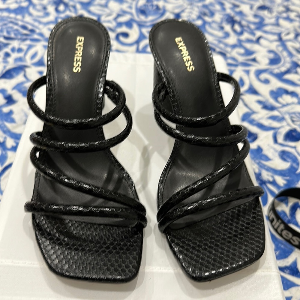 Express Black Sandals